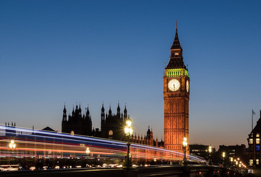 Big Ben at sunset
